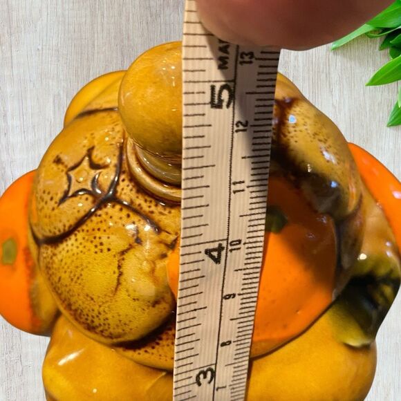 Vintage Inarco Japan Orange Spice Canister 5” - Picture 11 of 11